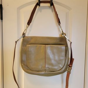 Vera Bradley Leather Carson Shoulder Bag